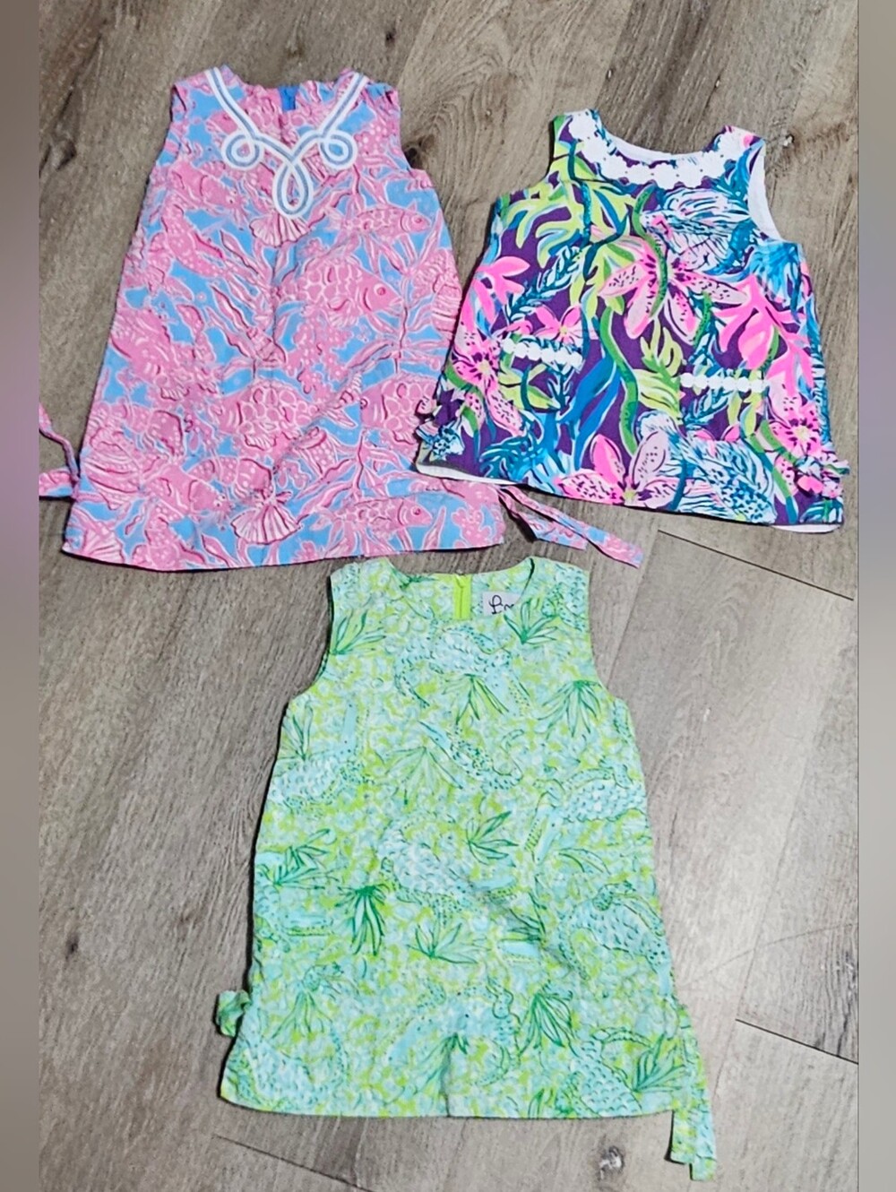 Lily Pulitzer girls dresses Lot of 3